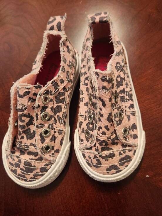 Blowfish Malibu Other - Girls Blowfish Malibu Pink/black Leopard Slip-On Kids Sneakers